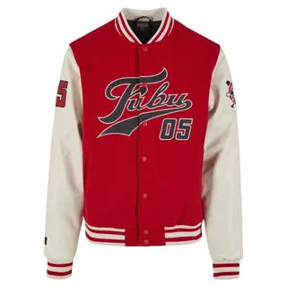 FUBU Varsity Block Collegejacke rot 2