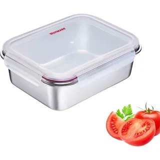 Westmark Lunch Box Frischhaltedose Edelstahl 2,25 Liter
