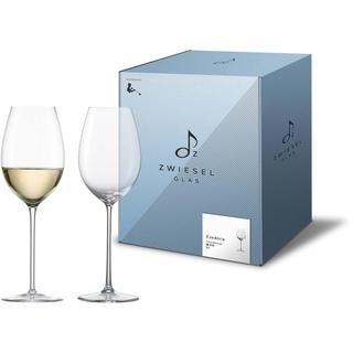 Zwiesel Glas Riesling Weißweinglas Enoteca (2-er Set), in Handarbeit mundgeblasene Weingläser, edle Kristallgläser für Weißwein (Art.-Nr. 122085)