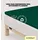 Easy Spannbettlaken für Topper Jersey Elasthan 120 x 200 - 130 x 220 cm green deep