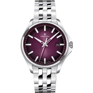 Junghans 47/4532.44 Damenuhr Quarz Meister S Violett 35 mm