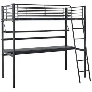 Habitat et Jardin Hochbett Alona 90 x 190 cm Metall schwarz schwarz