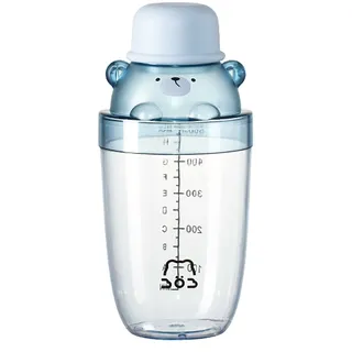 Tragbarer Blauer 500-ml-cocktailshaker Aus Kunststoff Für Martini, Milchtee, Margarita – Mixwerkzeug Für Getränke Und Wein