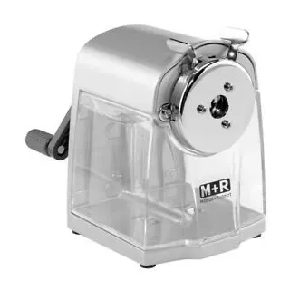 Möbius+Ruppert Bleistiftspitzer Aluminium 1,12 cm 8,2 mm Grau
