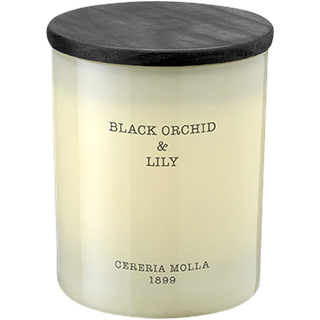 Cereria Molla Black Orchid & Lily Vegane Wachskerze Glas - 0.23 kg