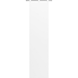 Schiebegardine Galena Uni, Neutex for you!, Schlaufen (1 St), halbtransparent, inkl. Beschwerungsstange weiß 57 cm x 245 cm