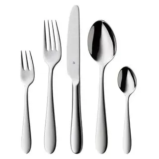 WMF Besteck-Set Professional Sara, Edelstahl 18/10, für 12 Personen, silber poliert, 60-teilig