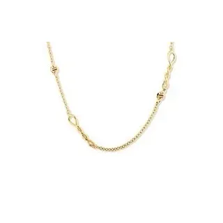 Dressed Halskette für Damen aus Edelstahl, IP Gold