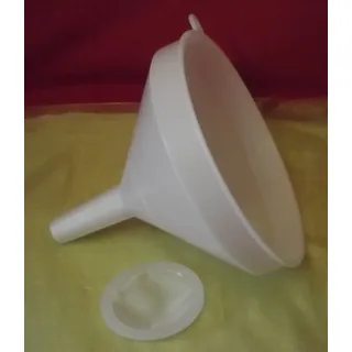 Enolandia Trichter Einfülltrichter Kunststoff mit Sieb Ø 25 cm