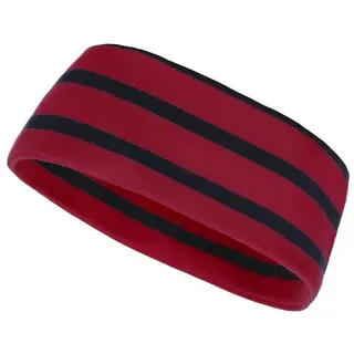 modAS Stirnband Unisex 2535 Kopfband Maritim Kinder und Erwachsene zweilagig Baumwolle Streifen & Unifarben, leichter Tragekomfort, Formstabil & Pflegeleicht blau|rot 1 - bis 48 cm Kopfumfang (Kleinkind)