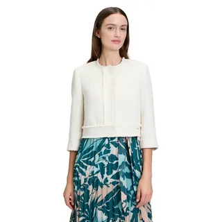 Betty & Co Bolero-Jacke mit aufgesetzten Taschen in Nature melange), | Gr.: 36