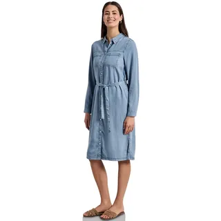 STREET ONE Midikleid Jeanskleid Blau 40