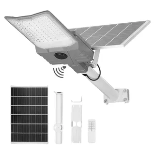 Vevor Solarleuchte grau 900000 LM mit Dämmerungssensor IP65