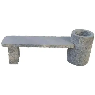 Dehner Flora 130 x 45 x 30 cm Grau