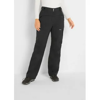 bonprix Thermohose Regular Fit Schwarz 46