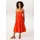 Sommerkleid in orangerot Gr 40