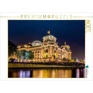 Calvendo Puzzle Berlin Reichstag 1000 Teile Lege-Größe 64x48cm Foto-Puzzle für glückliche Stunden