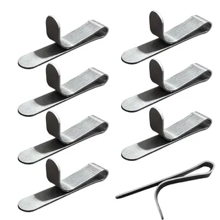 Metallclip - 8-teilige Tortenring Halterung, Kuchenring Befestigung Verstellbare, Backzubehör Aus Edelstahl, Nicht Rutsch Lebensmittelhalter, Für Anfänger und Hobbybäcker