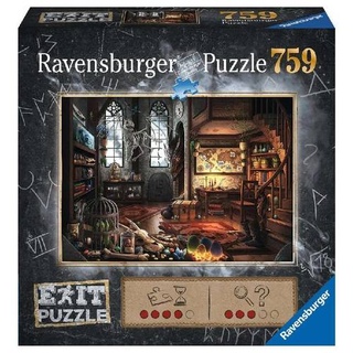 RAV19954 - EXIT Puzzle: Im Drachenlabor, 759 Teile, ab 14 Jahren