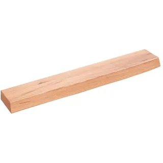 vidaXL Wandregal 140 x 30 x 2-4 cm Hellbraun