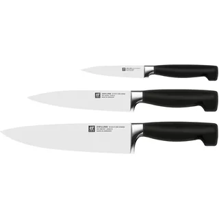 ZWILLING Vier Sterne Messer-Set 3-teilig, Rostfrei, Made in Germany