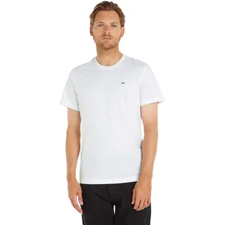 Tommy Jeans Original Regular Fit Crew Kurzarm-T-Shirt Classic White 2XL