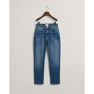 Gant Slim-fit-Jeans Verkürzte Slim Fit Jeans blau 32