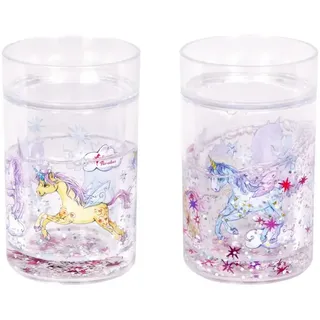 Die Spiegelburg Glitzerbecher 0,3 l Weiß