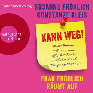 Argon Balance Kann weg! Frau Fröhlich räumt auf