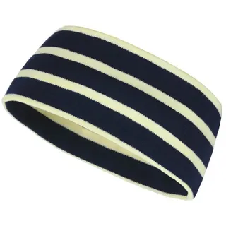 modAS Stirnband Unisex 2535 Kopfband Maritim Kinder und Erwachsene zweilagig Baumwolle Streifen & Unifarben, leichter Tragekomfort, Formstabil & Pflegeleicht blau 1 - bis 48 cm Kopfumfang (Kleinkind)