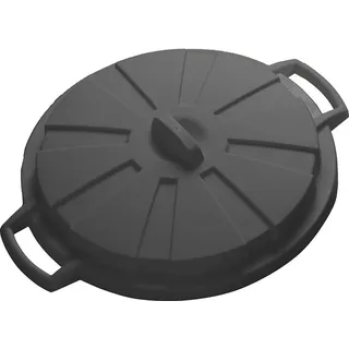 Abdeckungen Mondex 80 L Mülltonne - Schwarz