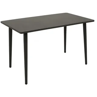 DEGAMO Denver Gartentisch 120 x 70 x 73 cm Anthrazit