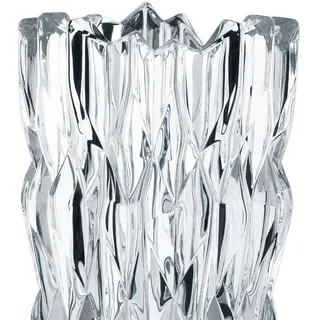 Nachtmann Vase Quartz 26 cm Kristall, Kristalloptik Transparent Klar