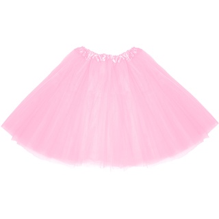 Tutu Tütü Damen Rock rosa Tüllrock Unterrock Kostüm Accessoire für Fasching Karneval 60 cm - 116 cm