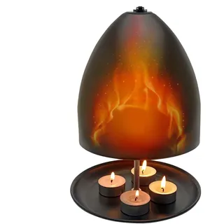 Teelichtofen Metallheizkörper | Teelicht-Kerzen-Heizung | doppelwandiger Teelichtheizer | weiches Licht und schnelle | Teelichtofen Kerzenhalter | Kerzenofen und Heizungshalter |