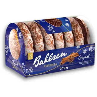 BAHLSEN Contessa Lebkuchen mit edelherbem Schokoladenboden 200 g