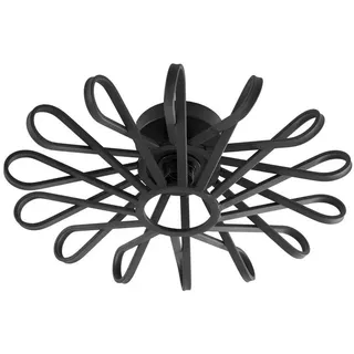 LINDBY Kaelen 1 E27 schwarz Metall