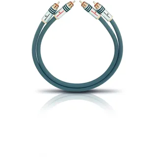 Oehlbach Cinch Audio Anschlusskabel 2x Cinch-Stecker - 2x Cinch-Stecker 2,00m (NF 14 MASTER)