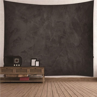 Banemi Wandteppich Schwarz, Wandbehang Herbst Polyester Schwarzes Minimalistisches Muster Wandteppich Deko Schlafzimmer 150x130cm