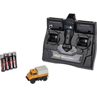 CARSON RC-Auto Unimog U406 Kommunal 2,4GHz RTR grau, orange, schwarz (500504125)
