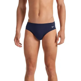 Nike Herren Brief Schwimm-Slips, blau Midnight Navy), L