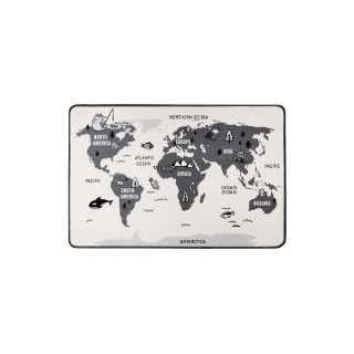 Spielteppich RETRO - Weltkarte - 140x200cm