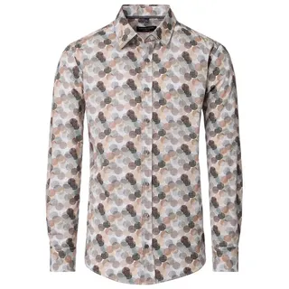 CASAMODA Businesshemd Casa Moda / He.Hemd langarm / Kent Casual Fit braun XXXL