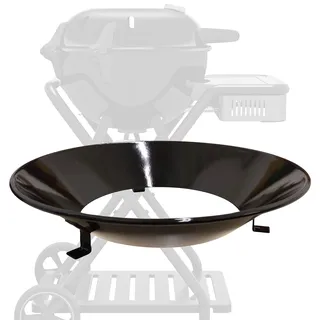 Outdoorchef Ersatz Trichter für 480er Gas Grill Kugel [Flammschutz] 1 Stück OBERER RING Gasgrill Kugelgrill Outdoorchef emailliert ⌀ 41,2 cm [Ambri, Ambri Evo] Hersteller Nr. 18.320.04