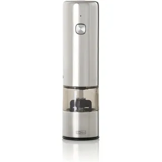 AdHoc i.Mill Mini Salzmühle 14 cm Silber befüllt
