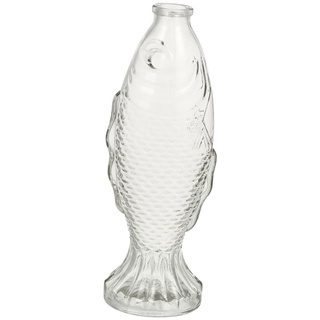 Cabilock Fischvase Aus Glas Blumentopf Blumenvase Vase Fischform Fläschen Dekorative Vase Hochzeitstisch Herzstück Blumenhalter Vase Klarglas Vase Scheinen Holz Blumenbehälter