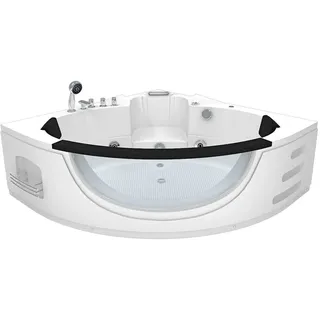 AcquaVapore W06 Whirlpoolbadewanne 152 x 152 x 65 cm (W06-ALL)