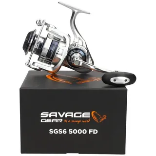 Savage Gear Rolle SGS6 5000 FD 6+1BB Salzwasser Spinnrolle