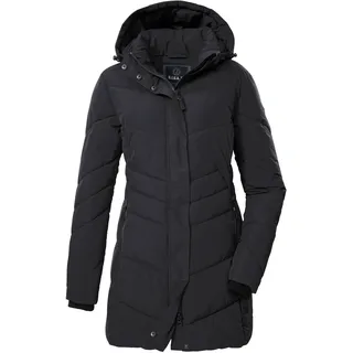 G.I.G.A. DX by killtec Damen Steppparka/Funktionsparka mit Kapuze GW 60 WMN QLTD PRK, schwarz, 44,