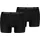 Boxershorts 2er schwarz S